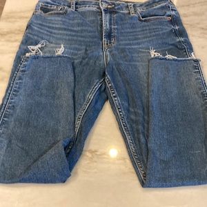 Old Navy Extra High-Rise Rockstar Super Skinny Size 10